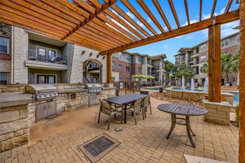 Grill and patio